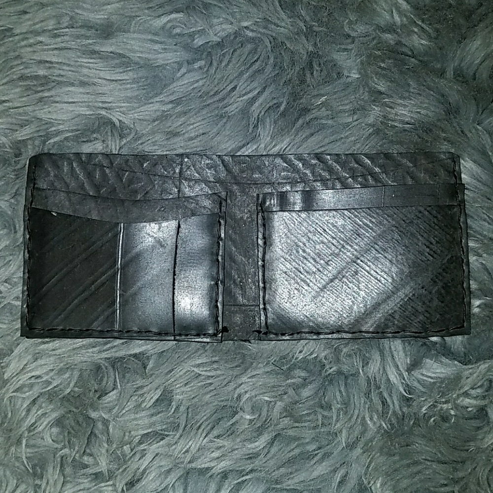 *donated*recycled tire wallet - Picture 2 of 6